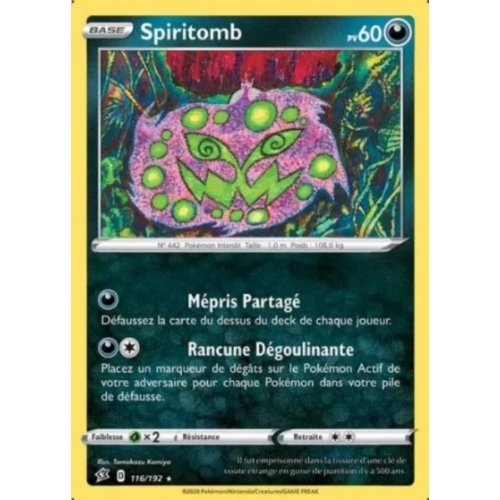 SPIRITOMB PV60 116/192 