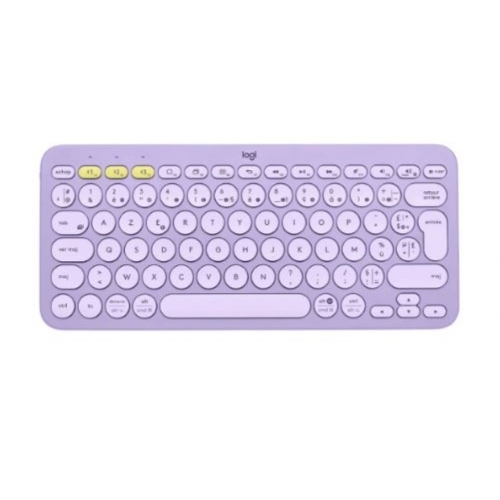 Logitech K380 clavier Bluetooth AZERTY Français Lavande