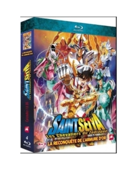 Saint Seiya - Les chevaliers du Zodiaque : La reconquête de l'armure d'or épisodes 1 à 35 Blu-Ray  