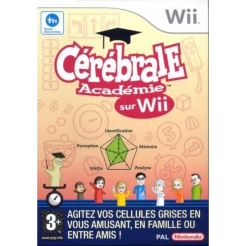 Cérébrale academie wii avec notice