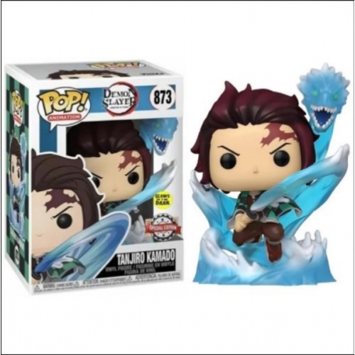 DEMON SLAYER TANJIRO KAMADO GLOWS IN THE DARK SPECIAL EDITION POP 873 