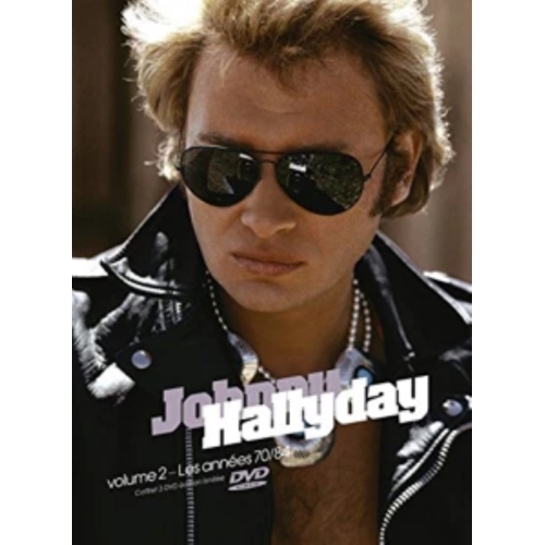 COFFRET 3 DVD EDITION LIMITEE JOHNNY HALLYDAY VOLUME 2-LES ANNEES 70/84 DVD 