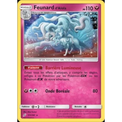 FEUNARD d'alola PV110 111/181