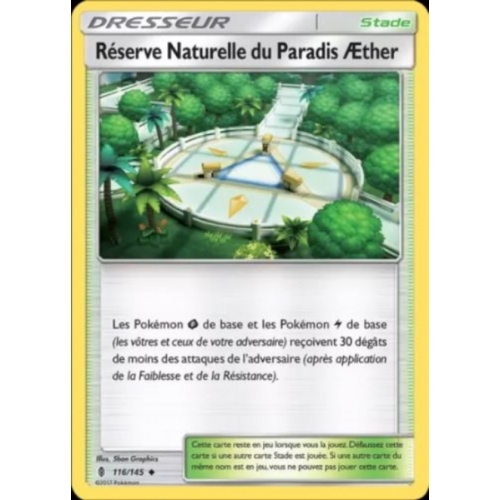 DRESSEUR:RESERVE NATURELLE DU PARADIS ETHER 116/145