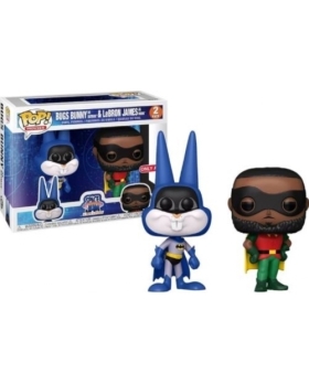 Funko! Pop - 2PK Exclusive Space Jam 2 - Bugs as Batman & Lebron James n°pack 2