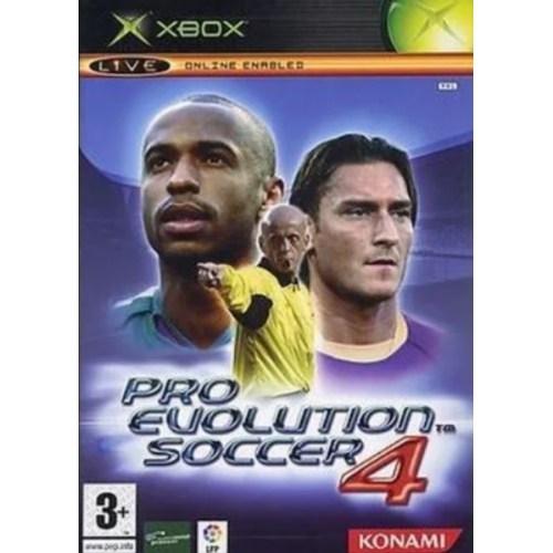 PRO EVOLUTION SOCCER 4 XBOX SANS NOTICE 