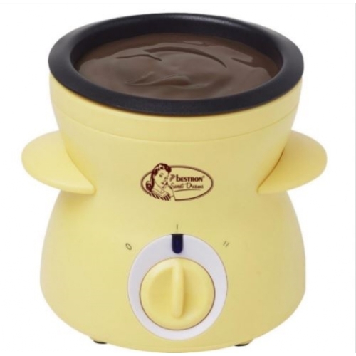 Bestron Appareil à fondue électrique DCM043 10 Personnes 25w Jaune 