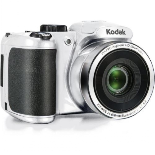 APPAREIL PHOTO PIXPRO AZ252 BLANC A PILE ZOOM:X25   16MPX