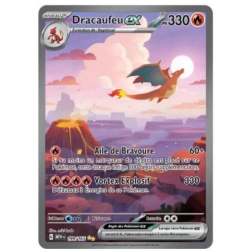 DRACAUFEU EX PV330 199/165 GRADE PSA 8
