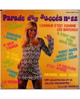 Parade Des Succees n°22 VINYLE 33T 