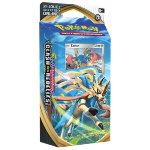 DECK CARTE POKEMON ZACIAN CLASH DES REBELLES