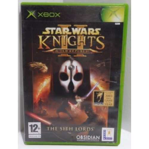 STAR WARS II KNIGHTS OLD REPUBLIC XBOX AVEC NOTICE