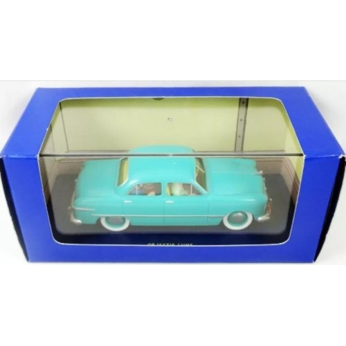 Tintin - Editions Atlas - N° 49 La Ford turquoise Tintin Objectif Lune
