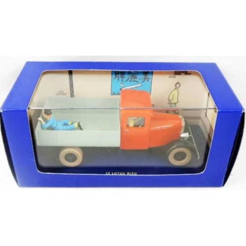 Tintin - Editions Atlas - N° 36 Le camion rouge Le lotus bleu