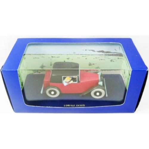 Tintin - Editions Atlas - N° 13 Le coupé Spider L'oreille cassée