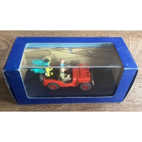 tintin au pays de l'or noir voiture 