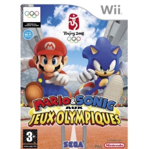 Mario & Sonic aux Jeux Olympiques WII avec notice