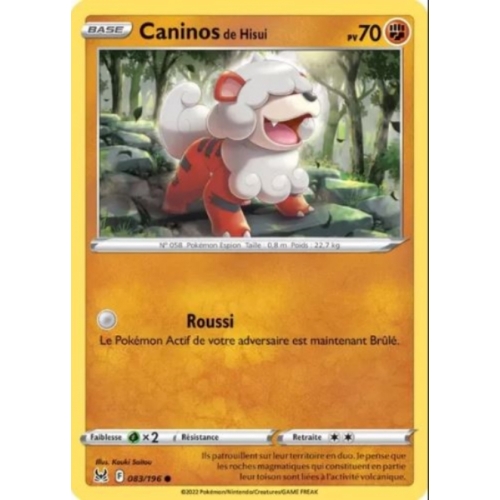CANINOS DE HISUI 083/196 PV 70 