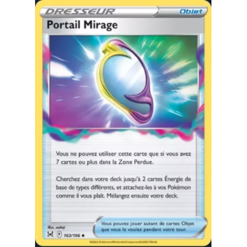DRESSEUR:OBJET PORTAIL MIRAGE 163/196