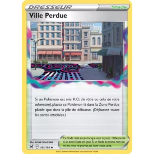 DRESSEUR:VILLE PERDU 161/196 