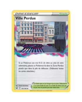 DRESSEUR:VILLE PERDU 161/196 