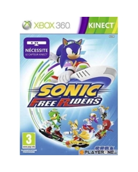 SONIC FREE RIDERS KINECT XBOX 360 AVEC NOTICE 