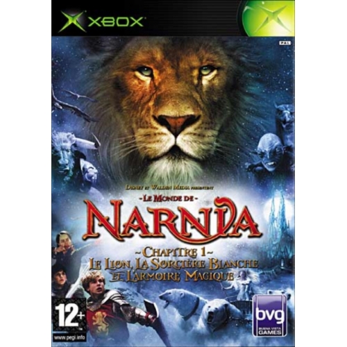 LE MONDE DE NARNIA CHAPITRE 1 LE LION,LA SORCIERE BLANCHE ET L'ARMOIRE MAGIQUE XBOX AVEC NOTICE 