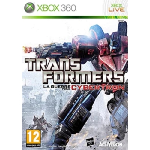 TRANSFORMERS LA GUERRE POUR CYBERTRON XBOX 360 AVEC NOTICE 