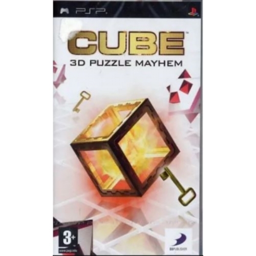 CUBE 3D PUZZLE MAYHEM PSP AVEC NOTICE 
