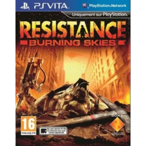 Resistance Burning Skies Ps Vita 