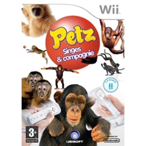 PETZ SINGES ET COMPAGNIE WII AVEC NOTICE WII AVEC NOTICE 