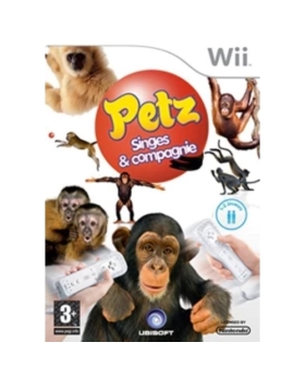 PETZ SINGES ET COMPAGNIE WII AVEC NOTICE WII AVEC NOTICE 