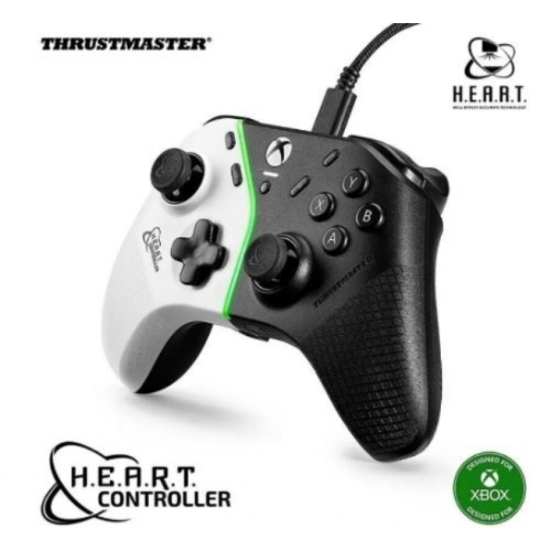 Manette filaire Thrustmaster Heart Controller filaire Blanc et noir 