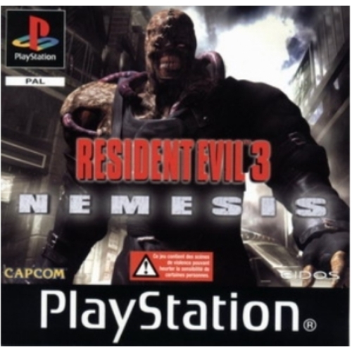 Resident Evil 3 : Nemesis PS1 AVEC NOTICE