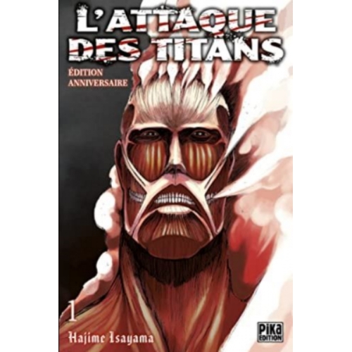 L'attaque des titans Tome 1 - Edition Anniversaire MANGA 