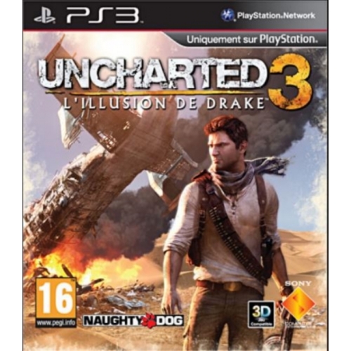 Uncharted 3: L'illusion de Drake  PS3 AVEC NOTICE 