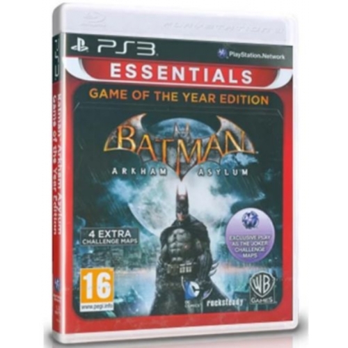 BATMAN ARKHAM ASYLUM PS3 ESSENTIALS AVEC NOTICE (IMPORT)