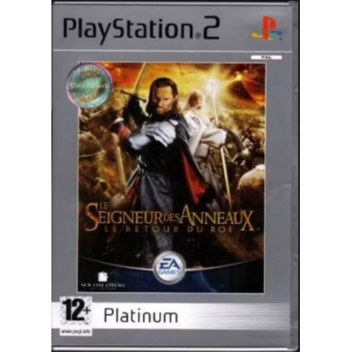 Le Seigneur Des Anneaux : Le Retour Du Roi Version Platinum SANS NOTICE PS2