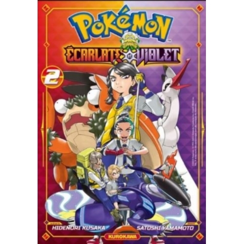 Pokemon Ecarlate et Violet Tome 2 Manga 