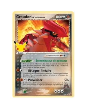 GROUDON DE TEAM MAGMA PV100 9/95