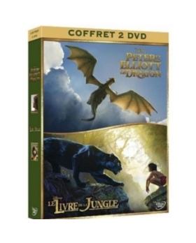 COFFRET 2 DVD PETER ET ELLIOTT LE DRAGON ET LE LIVRE DE LA JUNGLE
