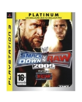 WWE SMACK DOWN VS RAW 2009 PLATINUM PS3 SANS NOTICE