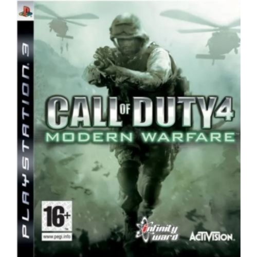 CALL OF DUTY 4 MODERN WARFARE PS3 SANS NOTICE
