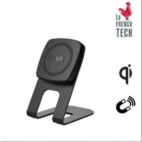 RYVAL CHARGEUR RAPIDE SANS FIL QI 10W IOS/ANDROID 