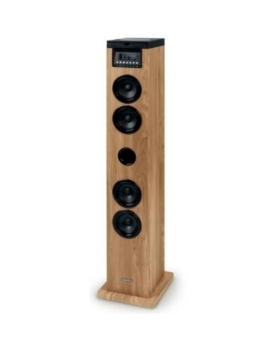 THOMSON Tour de Son Bluetooth avec Lecteur CD, Enceinte Colonne Hifi 60W, Radio FM, Port Aux et USB,