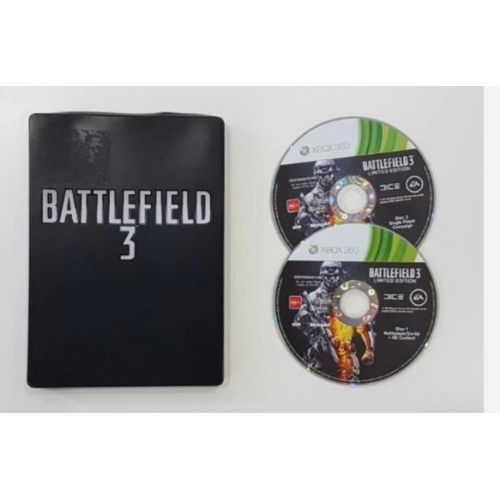 BATTLEFIELD 3 XBOX 360 STEELBOOK+JEU 