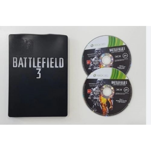BATTLEFIELD 3 XBOX 360 STEELBOOK+JEU 