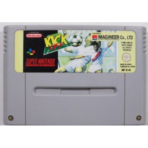 KICK OFF SUPER NINTENDO LOOSE 