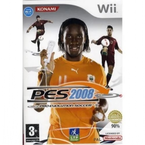 PRO EVOLUTION SOCCER 2008  WII AVEC NOTICE