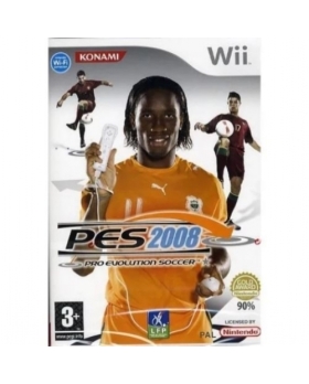 PRO EVOLUTION SOCCER 2008  WII AVEC NOTICE